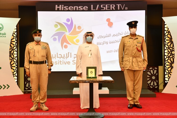 Dubai Police honours partners and stars of ‘Positive Spirit’ 2021